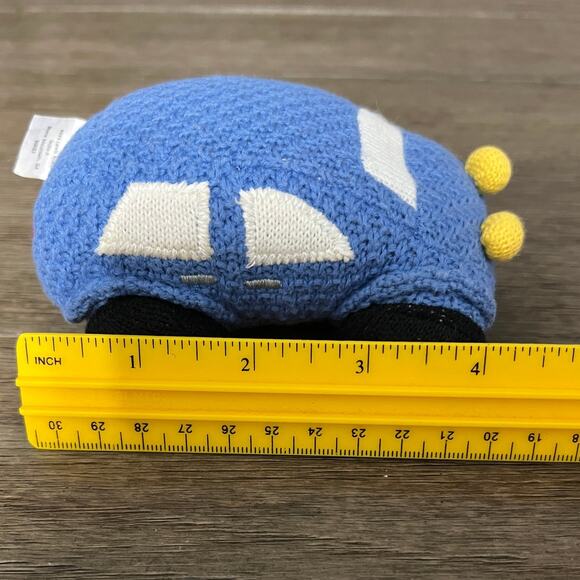 Mudpie Knit Car Plush Rattle - Picture 5 of 5